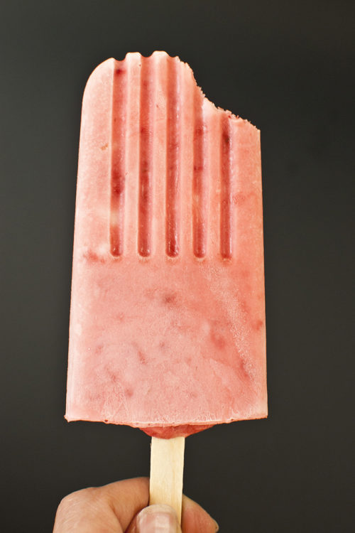 Strawberry lime popsicles recipe