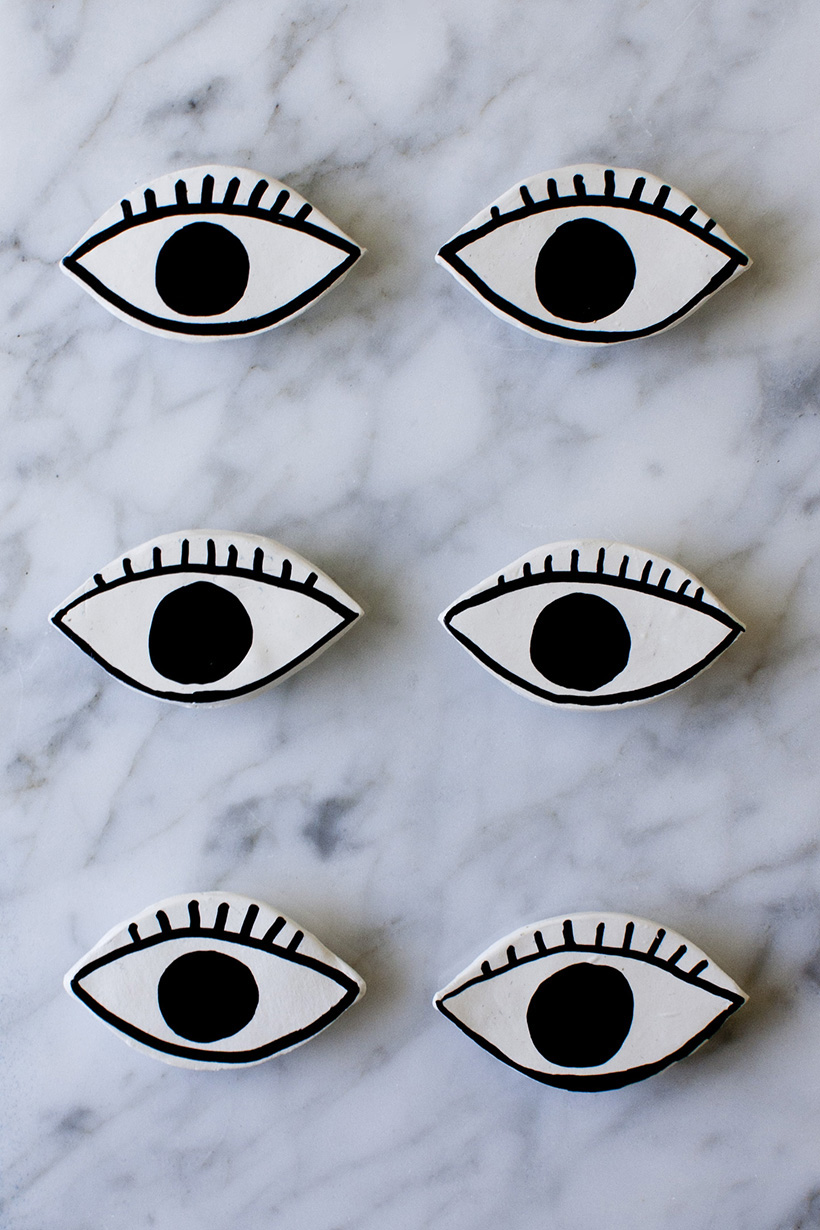 New Ikea Glodande Stickers Eyes Eyeballs Art Crafts Black White 