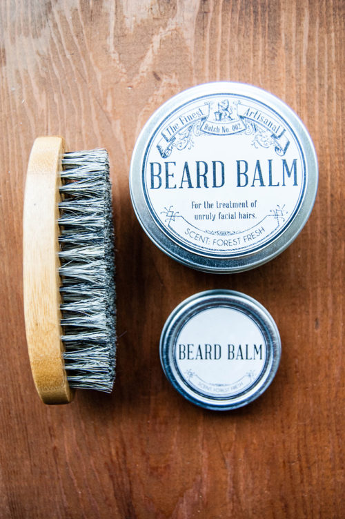 Make this DIY beard balm as a gift for the bearded men in your life.