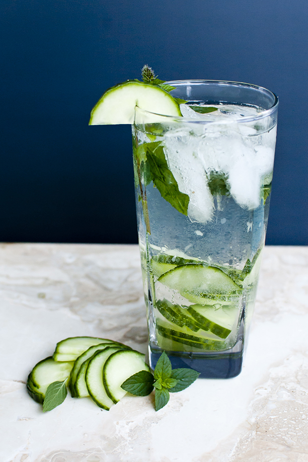cucumber gin fizz cocktail recipe