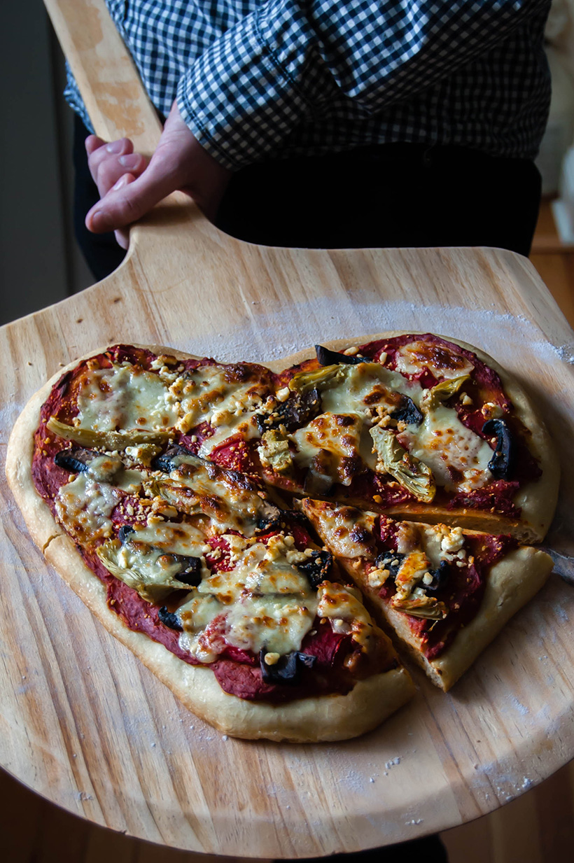 Valentine's Day recipe idea: Make heart-shaped pizza