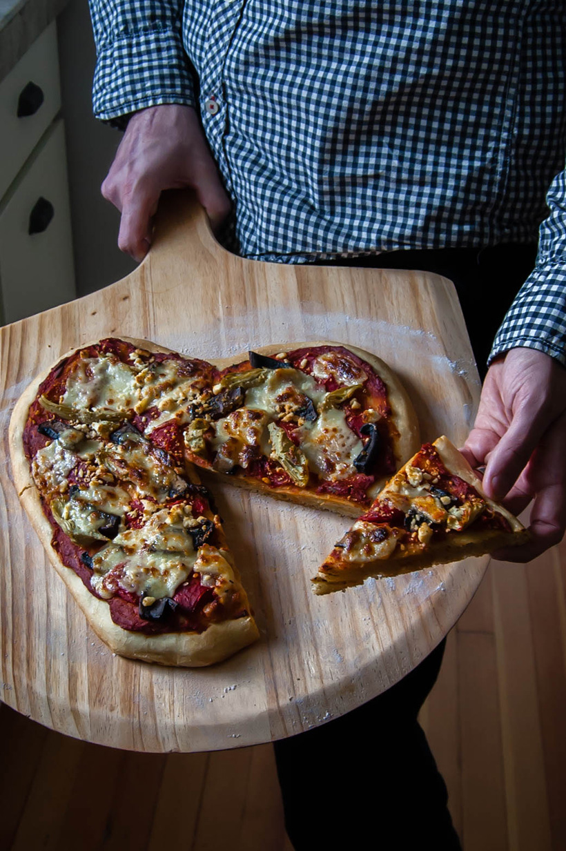Valentine's Day recipe idea: Make heart-shaped pizza