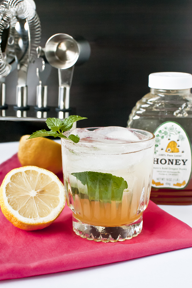 Honey Mint Lemondrop Cocktail Recipe