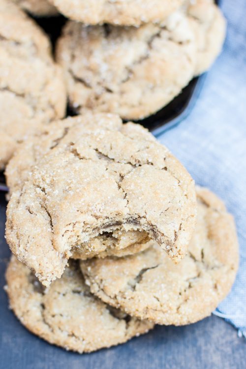 Get the recipe for these rich, decadent vegan brown butter sugar cookies.