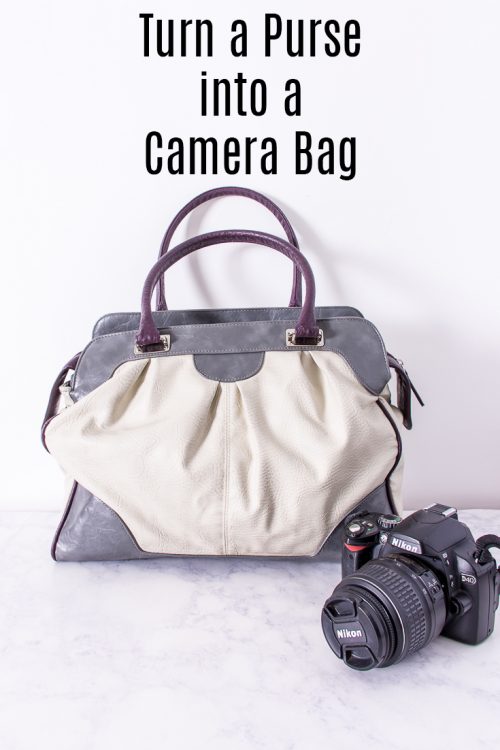How to make your own purse camera bag