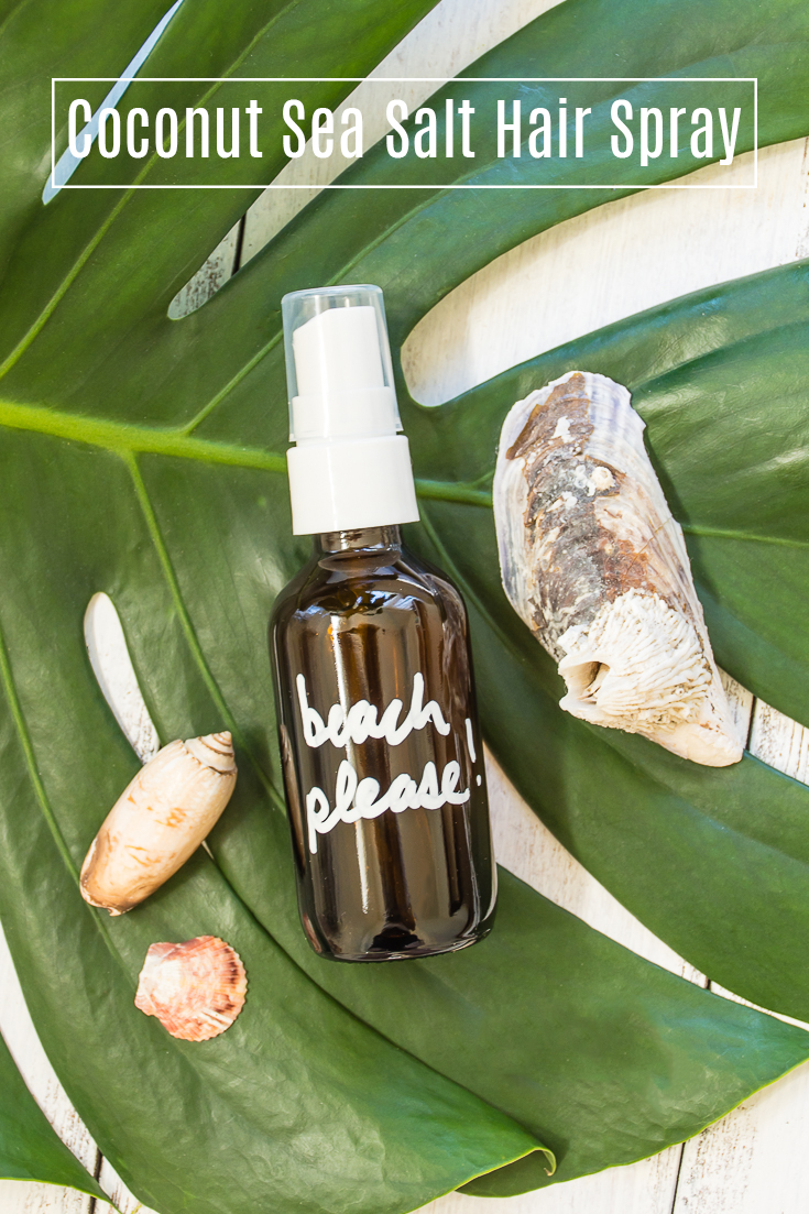 Coconut Sea Salt Hair Spray Diy In Pdx 7545