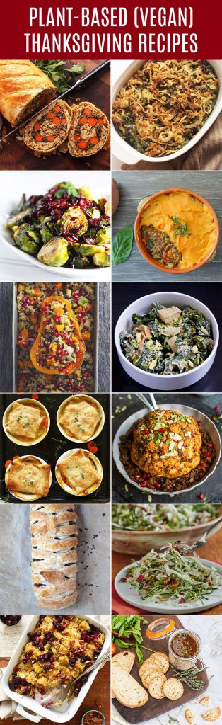 Plant-based vegan Thanksgiving recipe ideas everyone can enjoy.