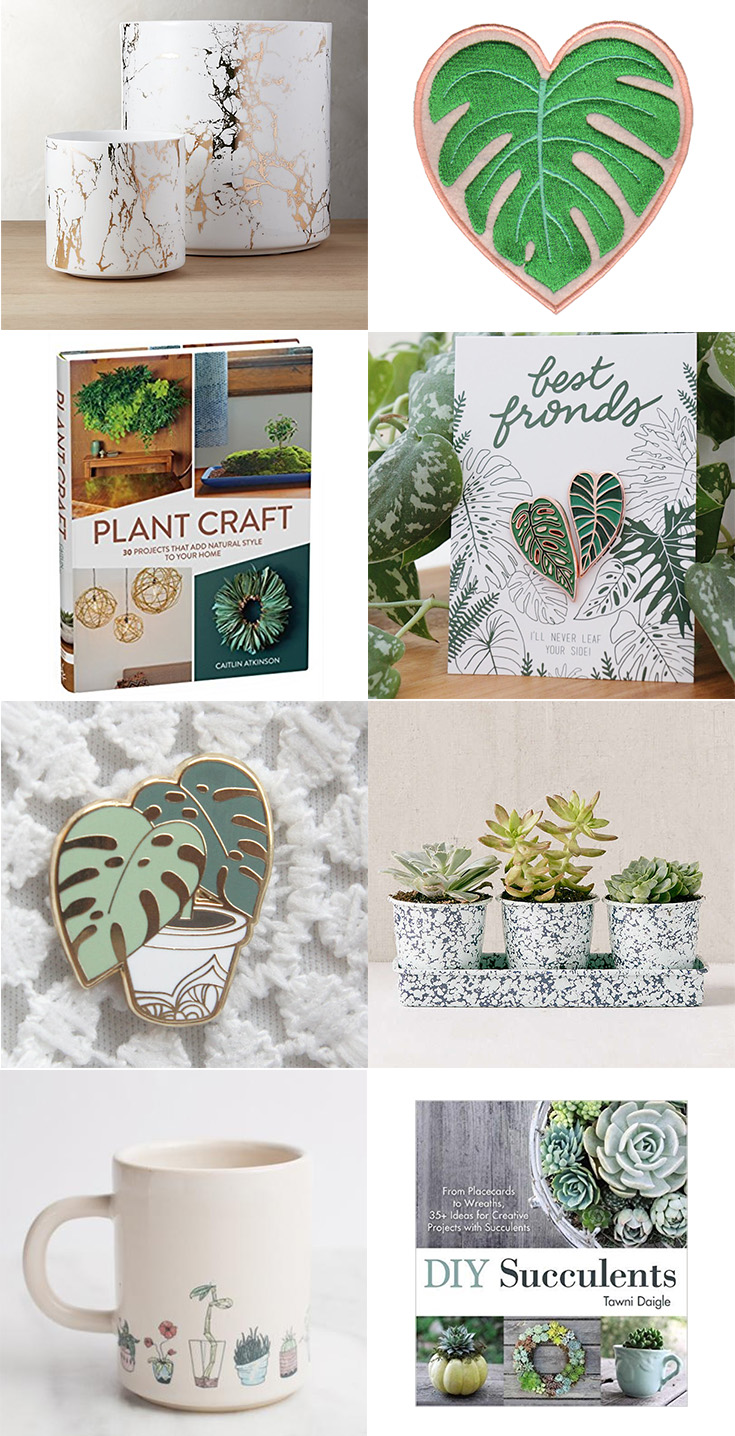 Gifts perfect for the plant lady in your life. #plants #gifts #plantlady