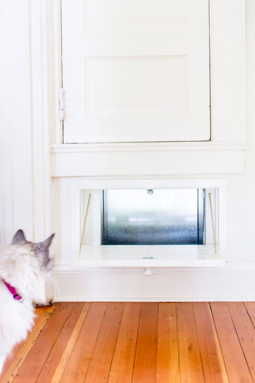 MY DIY Vintage-Style Laundry Chute